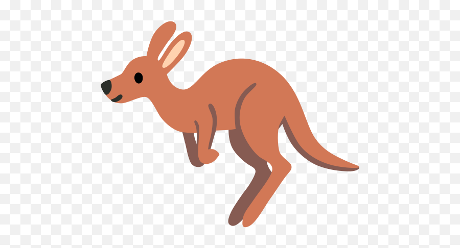 Kangaroo Emoji - Känguru Emoji,Kangaroo Emoji