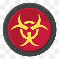 Biohazard Metal Symbol Color - Pc Virus Png Emoji,Biohazard Emoji
