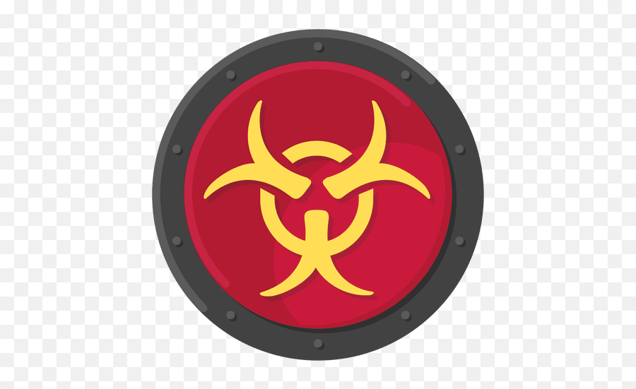 Biohazard Metal Symbol Color - Pc Virus Png Emoji,Biohazard Emoji