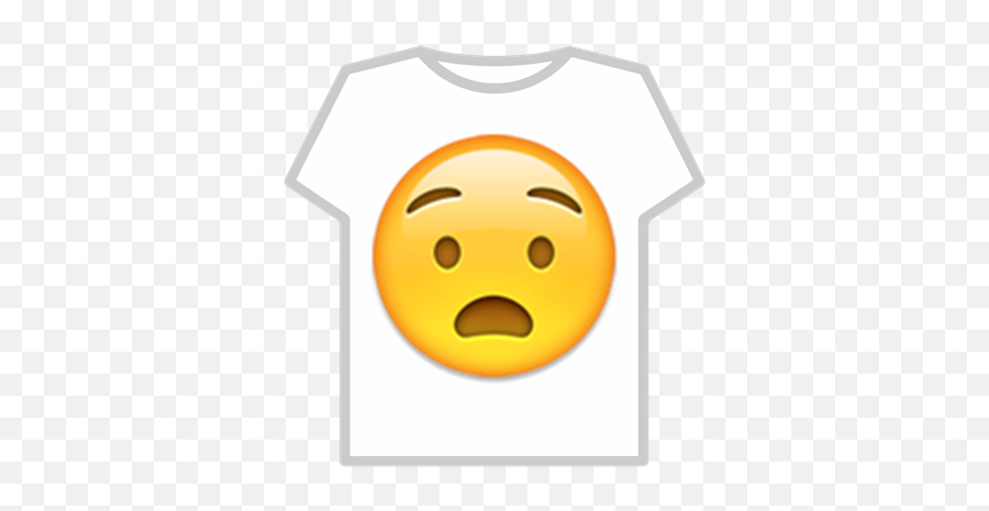 Gasp Emoji - Emoji Shirt For Roblox,Gasp Emoji