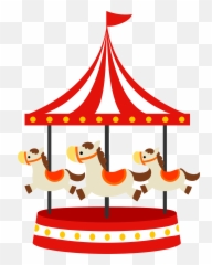 Merry Go Round Clipart - Transparent Merry Go Round Clipart Emoji,Carousel Emoji