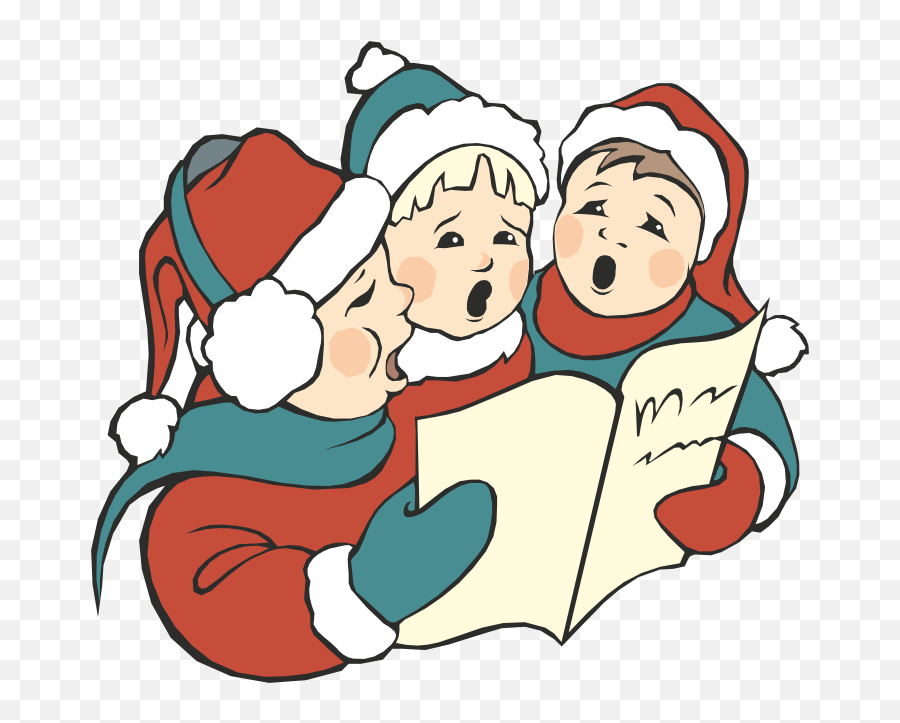 Joy Clipart Caroling Joy Caroling - Christmas Carol Clipart Emoji,Christmas Carols Emoji