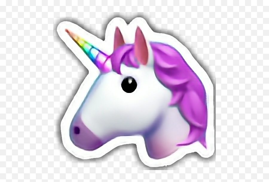 Emoji Unicorn Nose Transparent Clip Art,Violet Emoji