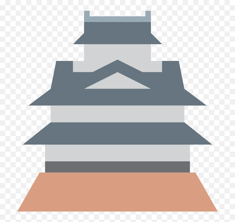 Twemoji2 1f3ef - Japanese Castle Symbol Emoji,Stairs Emoji