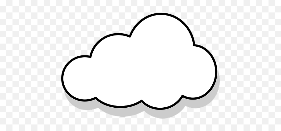 Free Clouds Words Vectors - Vector Graphics Emoji,Clouds Emoji
