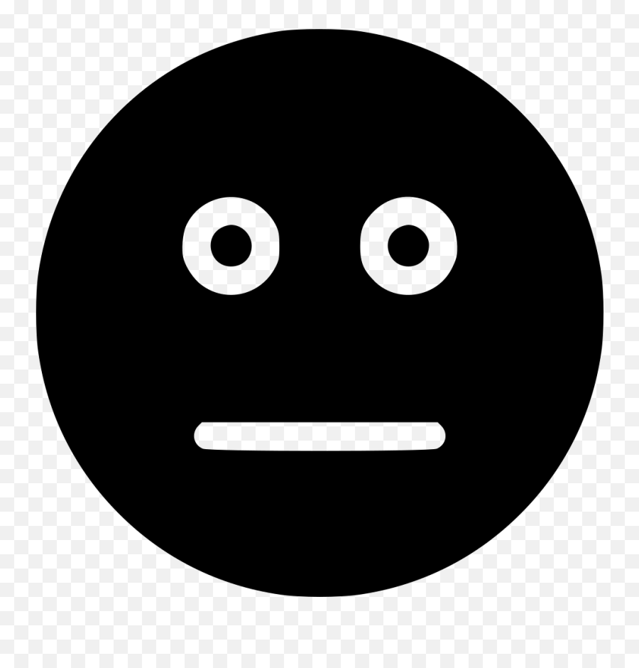 Face Smiley Svg Png Icon Free Download - Icon Emoji,Boring Emoticon