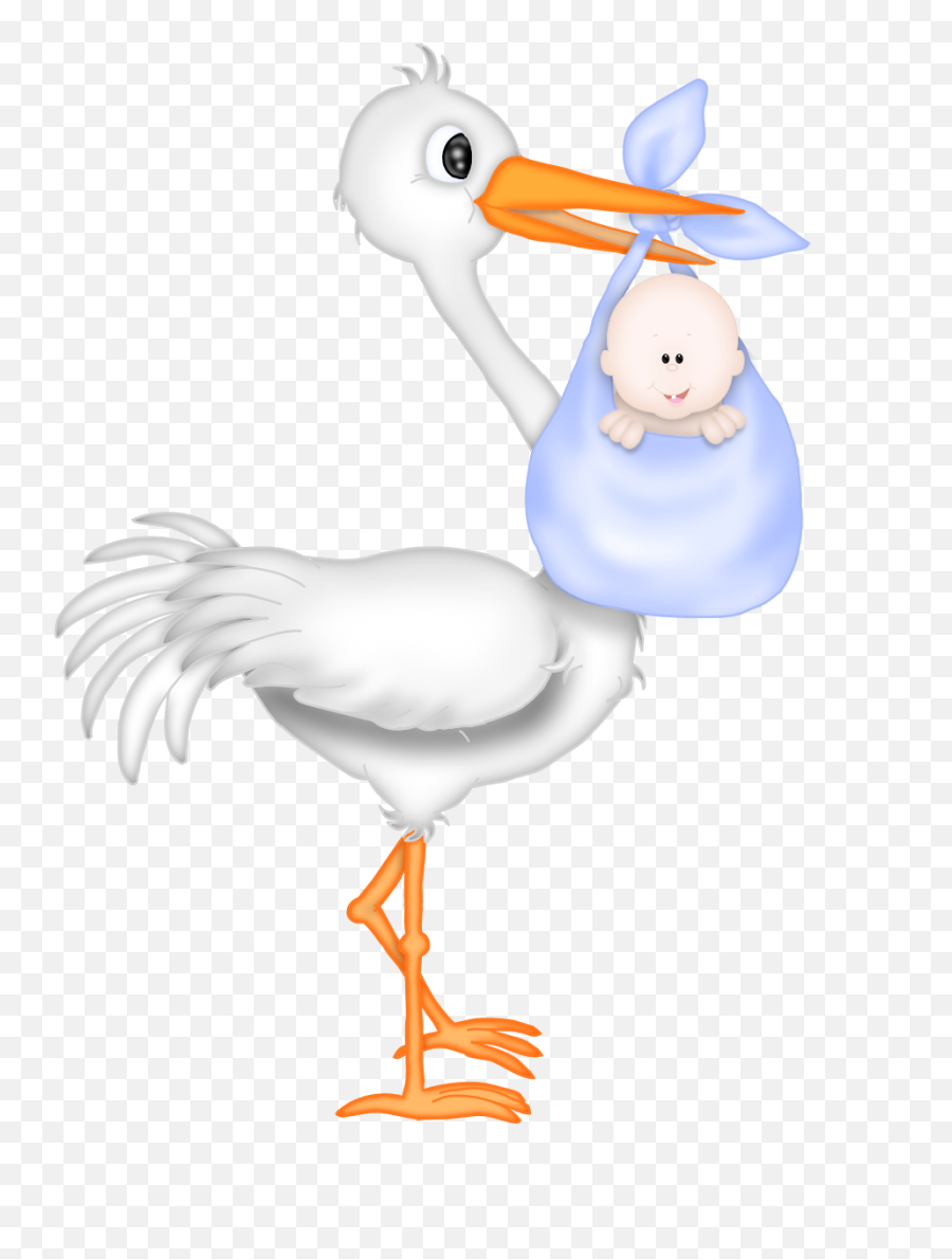 Baby Stork - Baby Shower Stork Emoji,Pelican Emoji