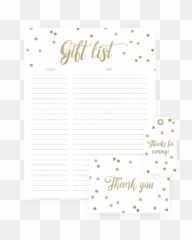 Gold Confetti Baby Shower Advice Sign - Paper Emoji