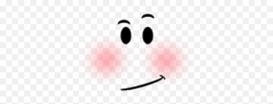 Blush Skeptic - Roblox Face Png Man Emoji,Blushing Text Emoticon
