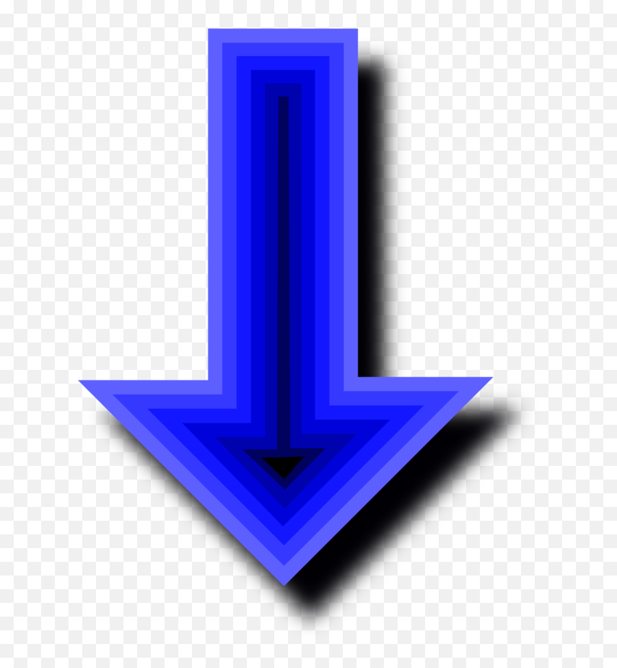 Public Domain Clip Art Image - Blue Arrow Pointing Down Emoji,2 Question Marks And A Down Arrow Emoji