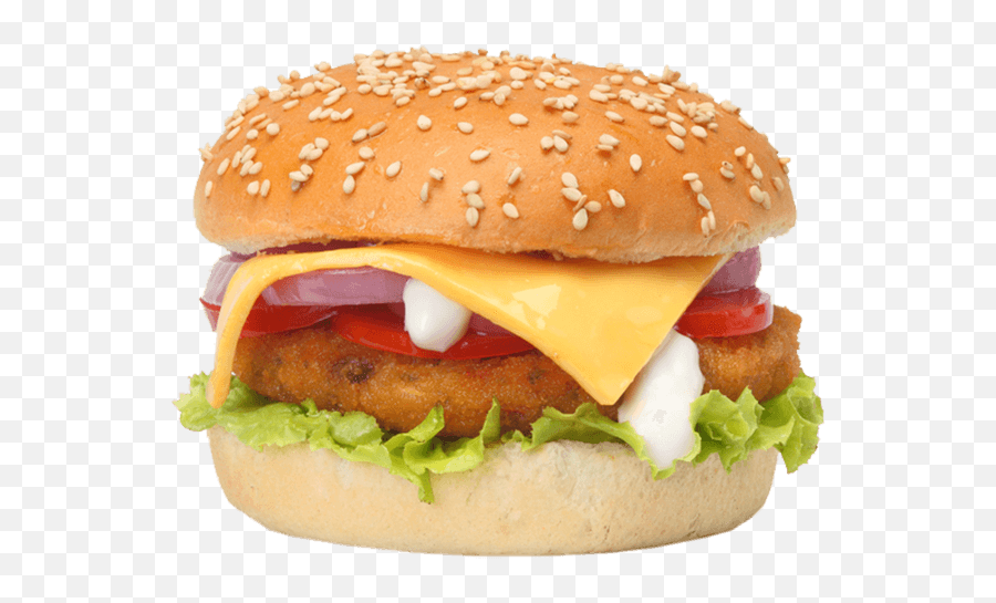 Free Transparent Cheeseburger Download - Veg Burger Png Emoji,Burger Emoji Png
