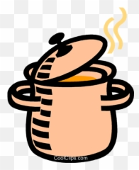 Soup Food Cup Transparent Clip Art - Pot Emoji