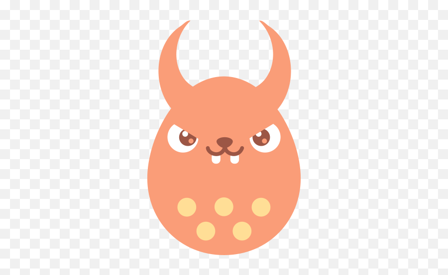 Demon Bunny 1 Free Icon Of Easter Egg Bunny Icons - Icon Emoji,Demon Emoji