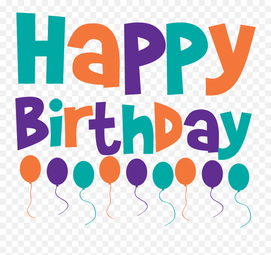 Free Happy Birthday Pics Download Clip Art - Happy Birthday Picture To Print Emoji,Happy Birthday Emoji Free