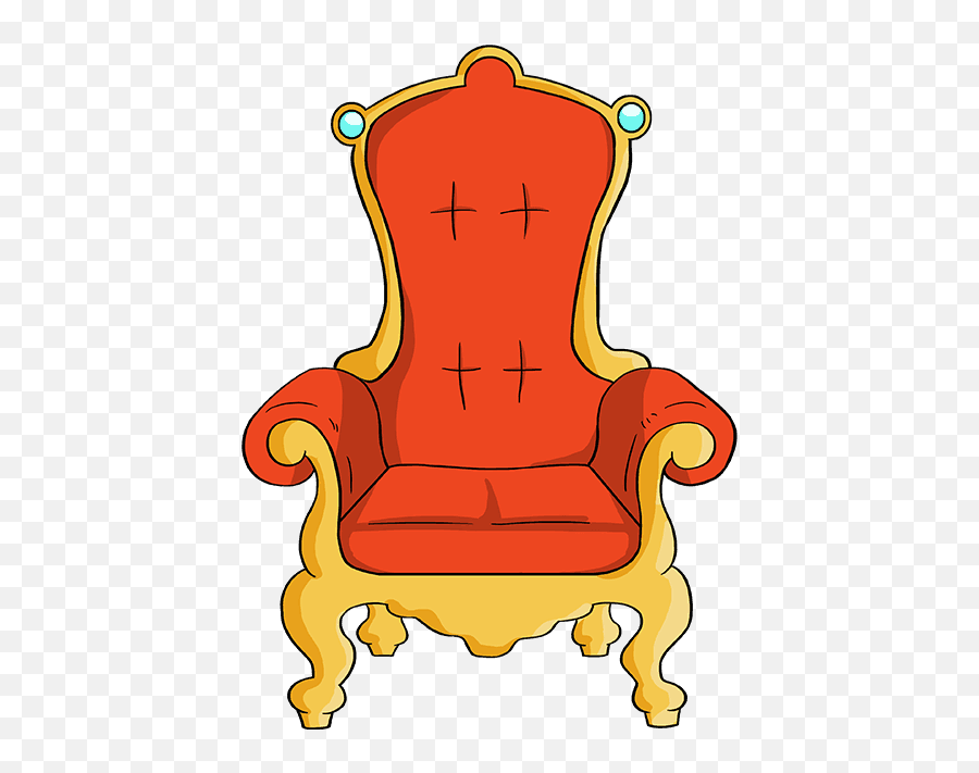 How To Draw A Throne - Really Easy Drawing Tutorial Draw A Royal Chair Emoji,Throne Emoji