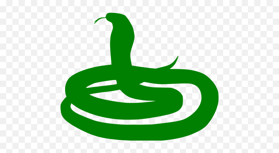 Green Snake 5 Icon - Free Green Animal Icons Green Snake Icon Emoji,Snake Emoticon