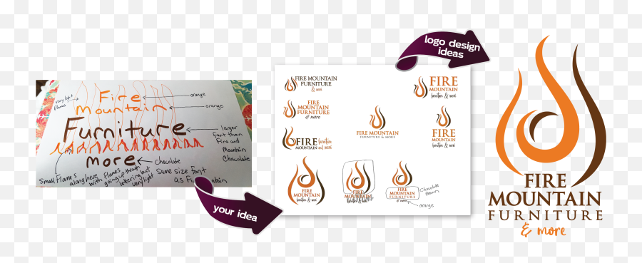 Download Hd Fire Mountain Logo Design - Wedding Anniversary Calligraphy Emoji,Wedding Anniversary Emoji