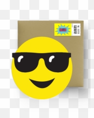 Sunglasses Emoji Cut - Smiley