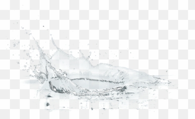 Water Splash Effects Sticker - Horizontal Emoji