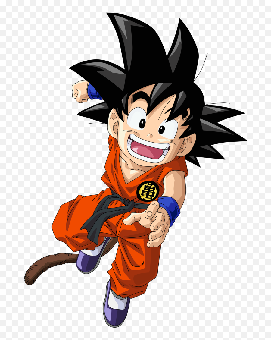 Dragon Ball Clipart Kamehameha Clipground Png - Kid Goku Png Emoji,Dragon Ball Emoji