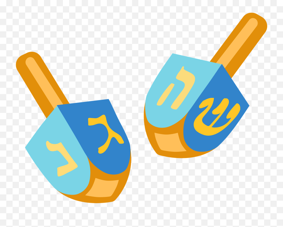 Dreidel Clipart - Dreidel Clipart Png Emoji,Dreidel Emoji