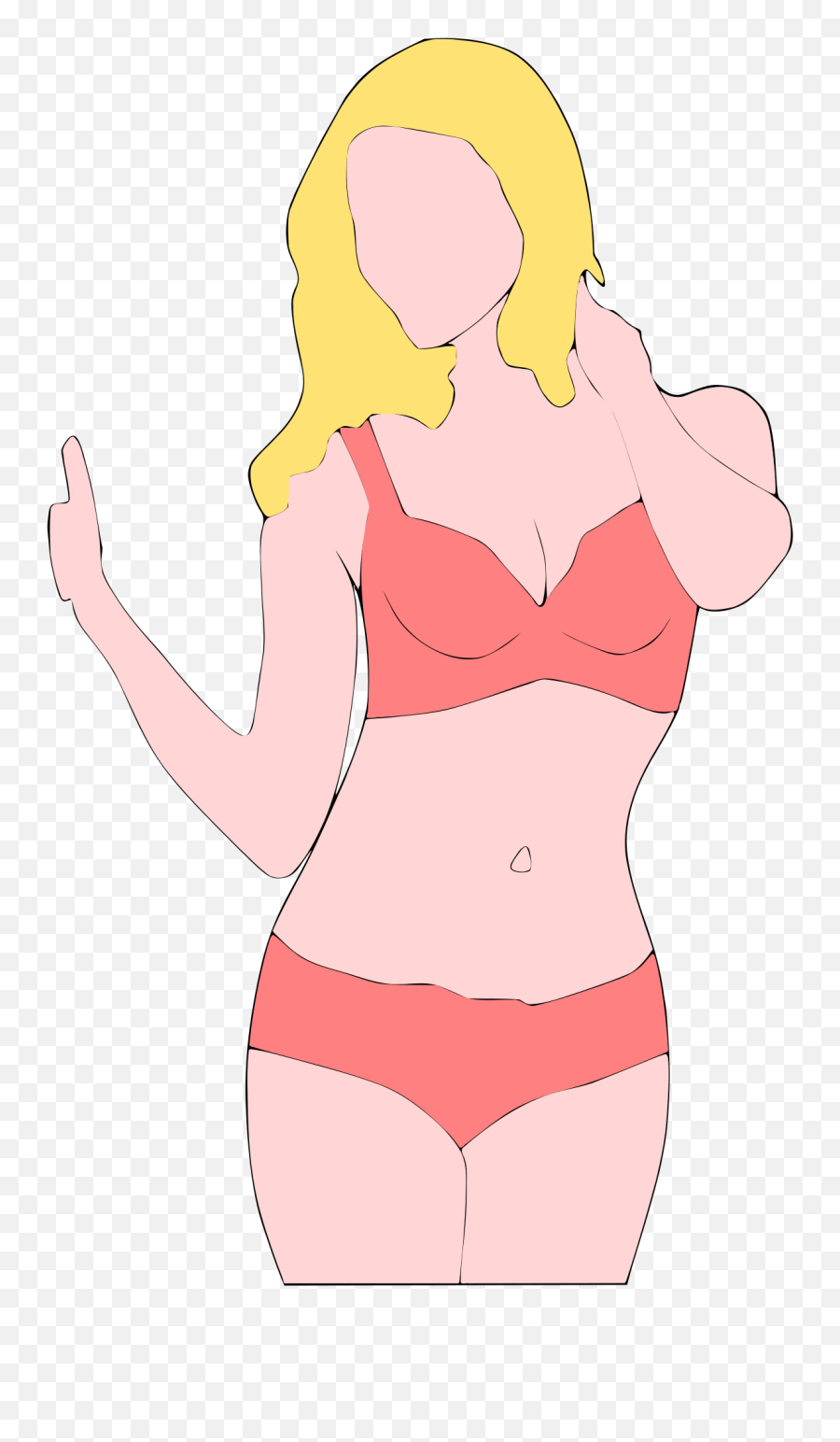 Bikini Woman Thumbs Up Jpg Royalty Free Emoji,Emoji Bikini