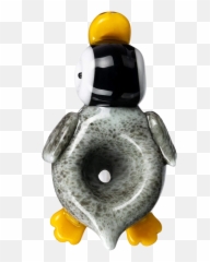 Empire Glassworks Penguin Bowl - Dot Emoji