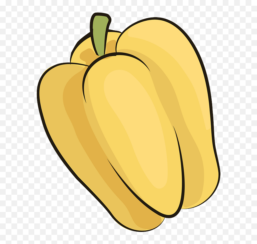 Bell Pepper Clipart - Yellow Bell Pepper Clipart Emoji,Bell Pepper Emoji