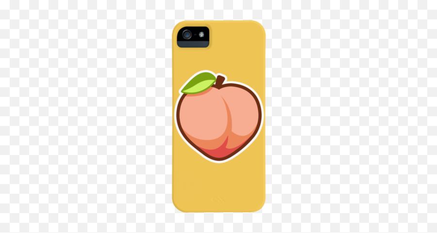 Yellow Cartoon Phone Cases - Iphone Emoji,Brownie Emoji