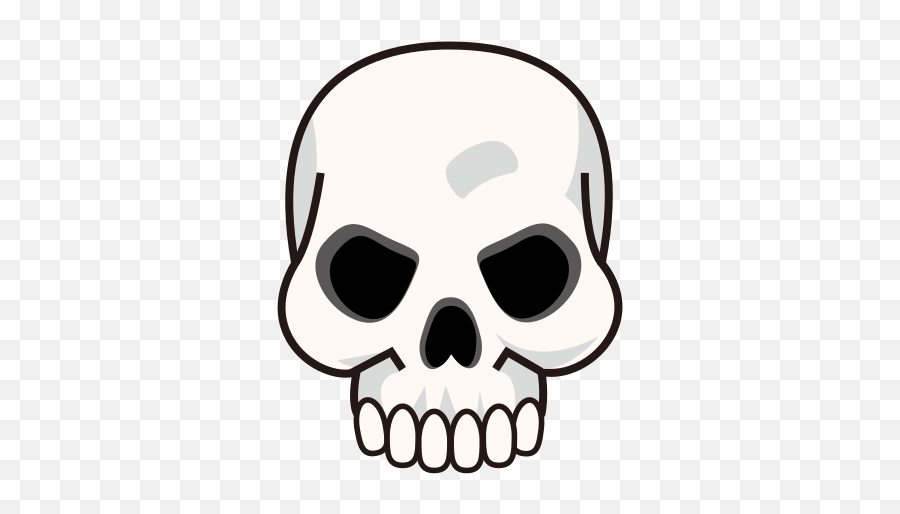 Skull Emoji For Facebook Email Sms - Dead Skull Emoji Png,Skull And Crossbones Emoji