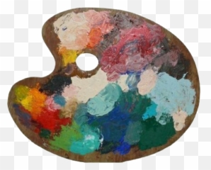 Wooden Wall Art - Art Palette Png Aesthetic Emoji,Paint Palette Emoji