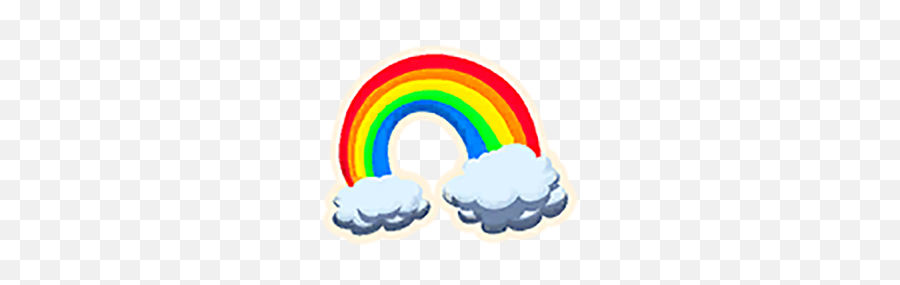 Rainbow - Rainbow Emoticon Fortnite Emoji,Rainbow Emoji