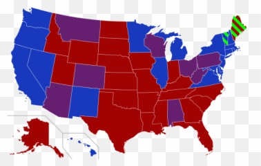 116th United States Congress Senators - Us Senate Map 2017 Emoji