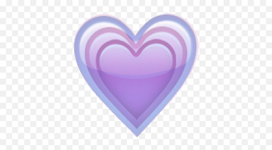 Transparent Purple Heart Emoji Bynisha - Heart,Heart Emoji Art