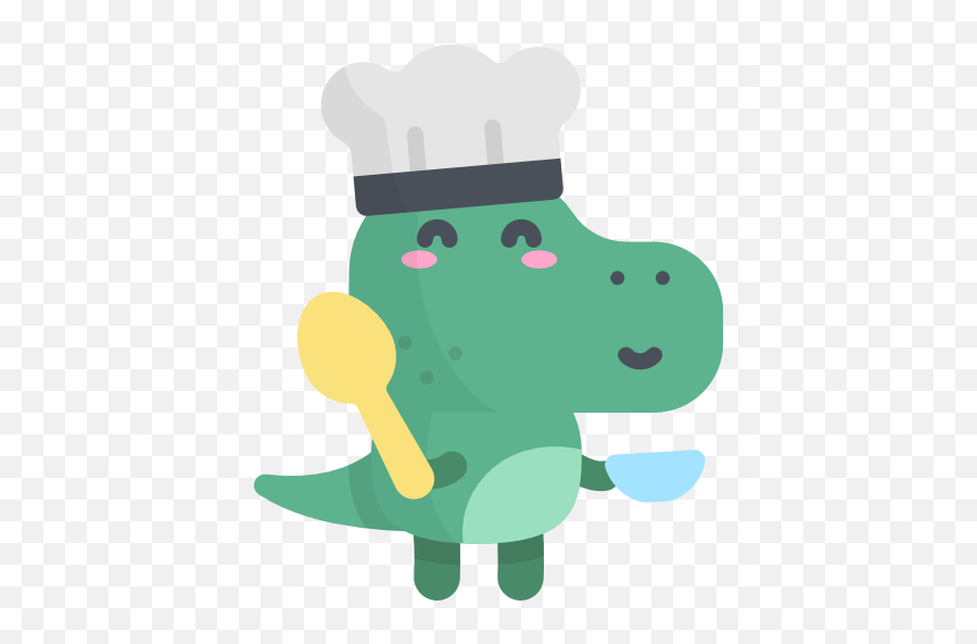 Chef - Dinosaurio Doctor Emoji,Emoji Chef
