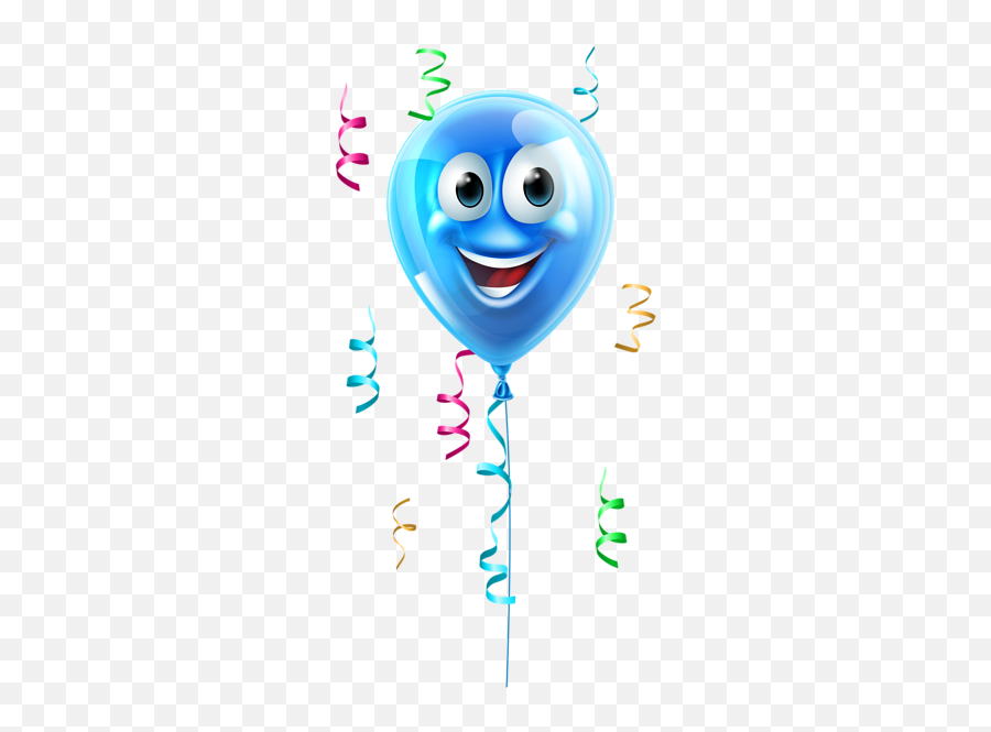 Clipart Aniversário - Balloons With Faces Clip Art Emoji,Emoji Balloons