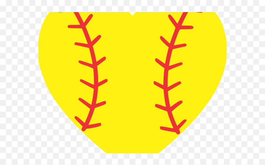 Download Emoji Clipart Softball - Clipart Softball Heart,Emoji Softball