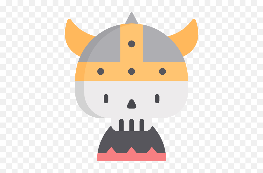 Freetoedit Ftestickers Viking Skull - Cartoon Emoji,Is There A Viking Emoji