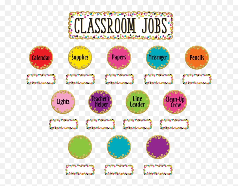 Classroom Jobs Mini Bulletin Board - Classroom Helper Line Leader Clipart Emoji,Emoji Bulletin Board