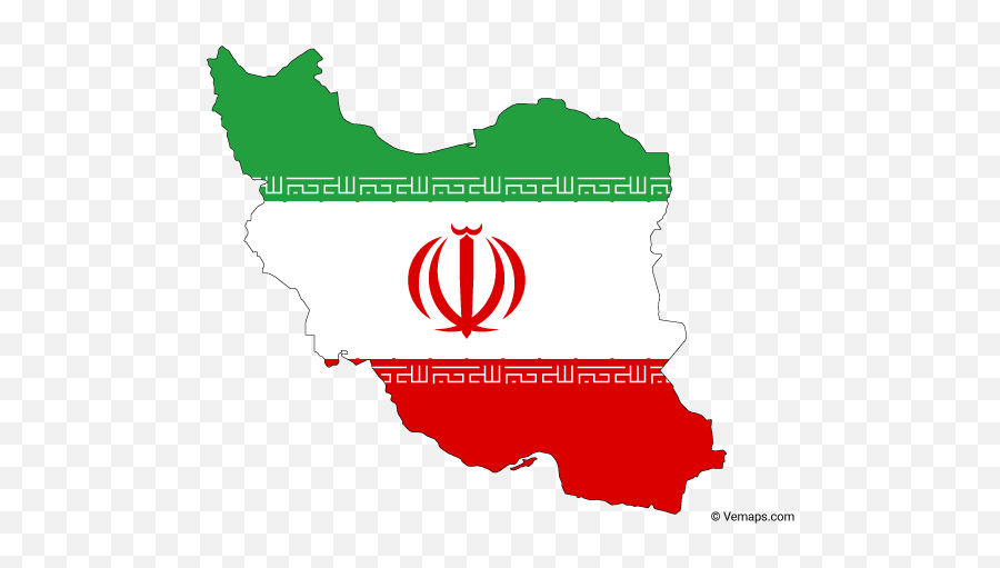 Flag Map Of Iran Map Vector Vector Free Map - Iran Map Flag Png Emoji,Portugal Flag Emoji