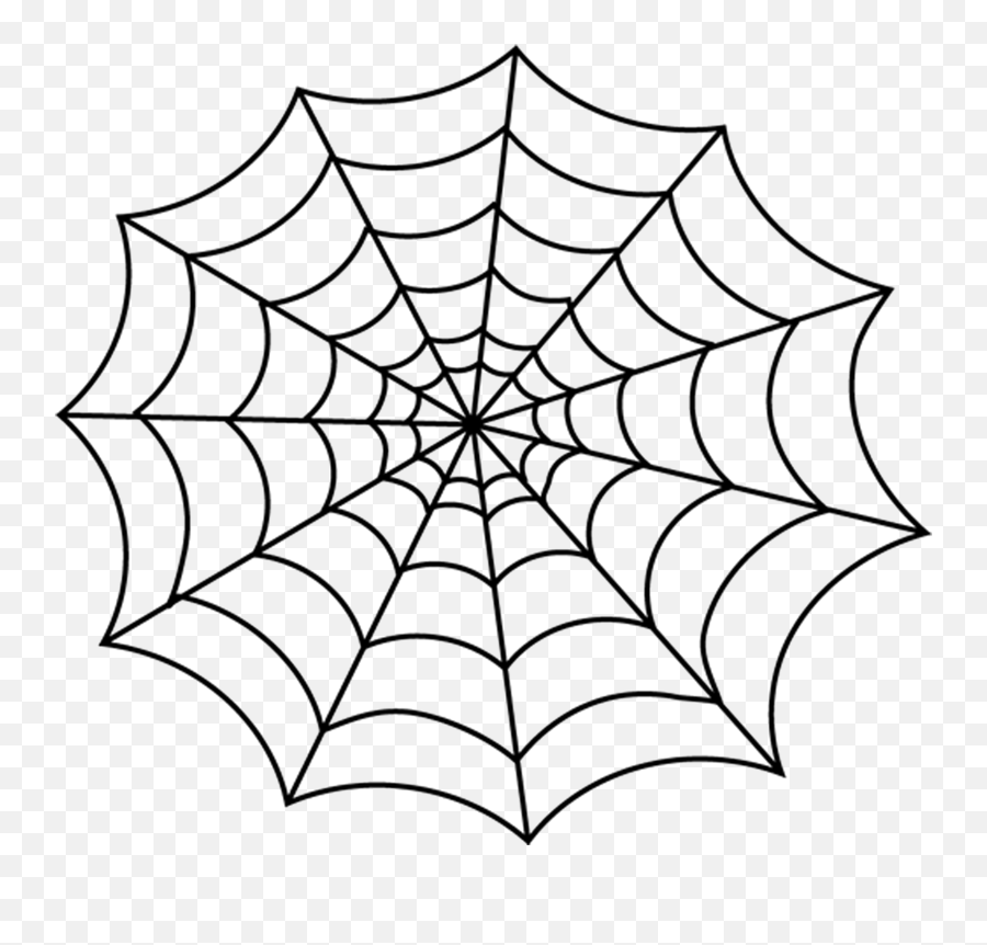 Spider Web Clip Art - Transparent Background Spider Web Clipart Emoji,Spider Web Emoji
