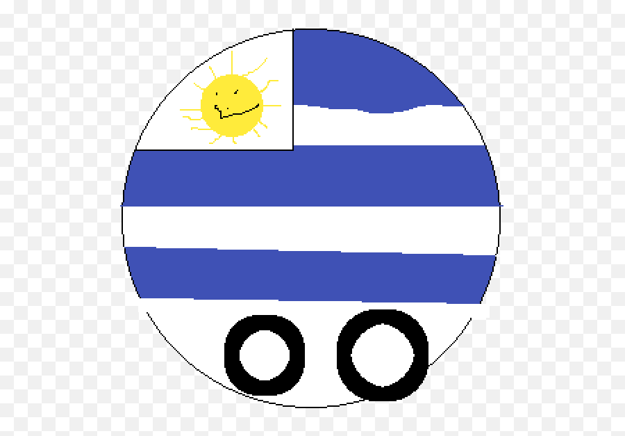 Pixilart - Uruguaiball By Jpgameshd Circle Emoji,Bosnian Flag Emoji