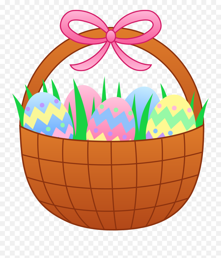 Eggs Vector Basket Transparent Png - Easter Basket With Eggs Emoji,Easter Basket Emoji