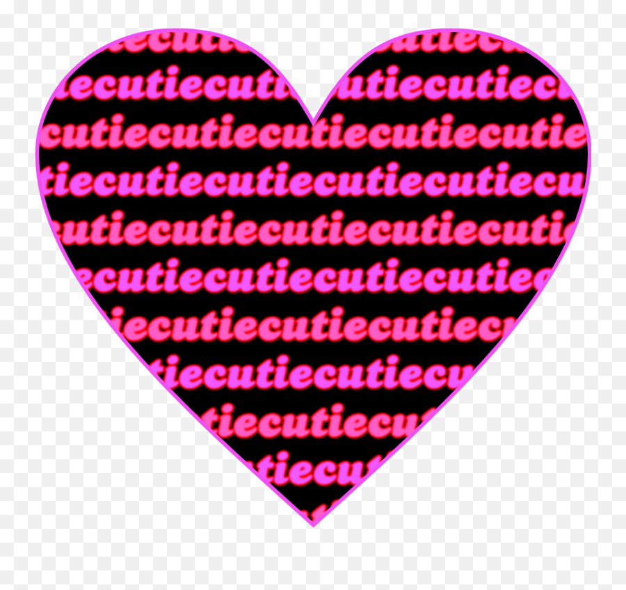 Heart Heartshaped Cute Cutie Cuteaf - Heart Emoji,Friendship Heart Emoji