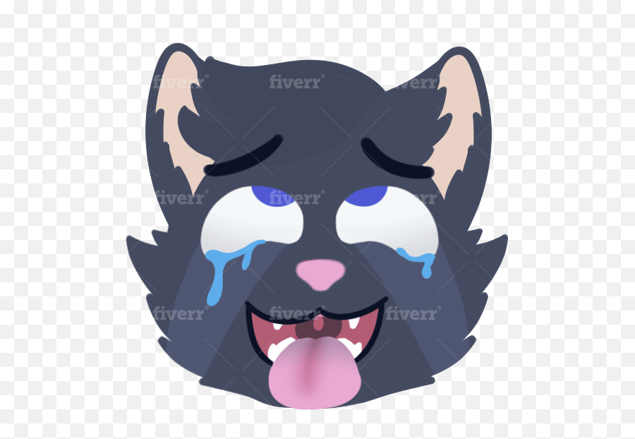 Draw Emoji Versions Of Your Character Or Furry By Ninjakaiden - Discord Furry Emoji Png,Thinking Emoji Made Of Thinking Emojis