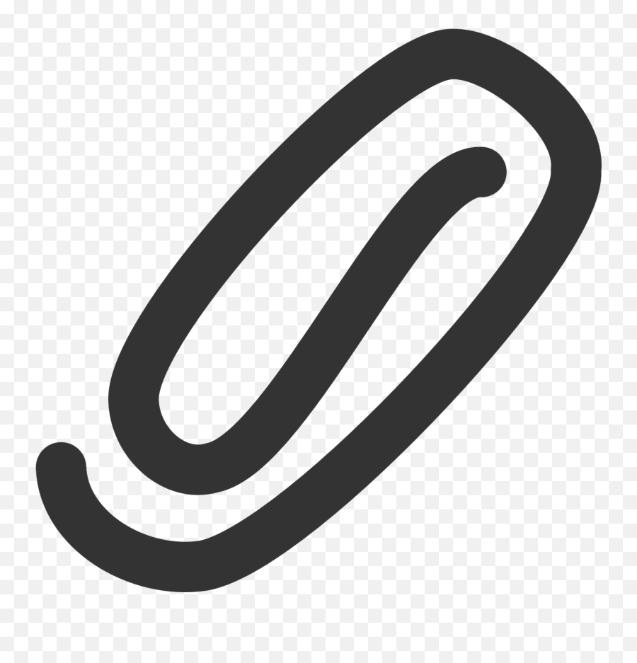 Paper Clip Attach Paperclip Fastener Stationery - Attached Pièce Jointe Png Emoji,Paperclip Emoji