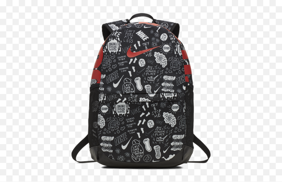 Nike Brasilia Backpack - Nike Black And Red Backpack Emoji,Emoji Backpacks