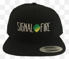 Black Signal Fire Snapback Hat - For Baseball Emoji,Emoji Snapback
