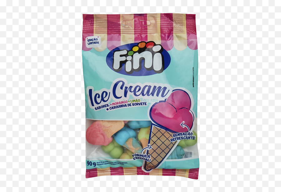 Brazil U2013 Snackcrate - Fini Ice Cream Emoji,Ice Cream Emoji Pillow