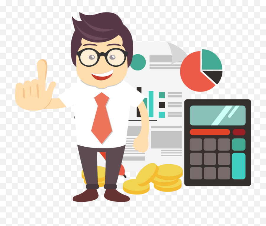 Accounting Clipart Animated Accounting - Accountant Png Emoji,Accountant Emoji